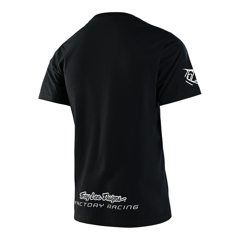 T-shirt à manches courtes TLD Factory Racing Noir
