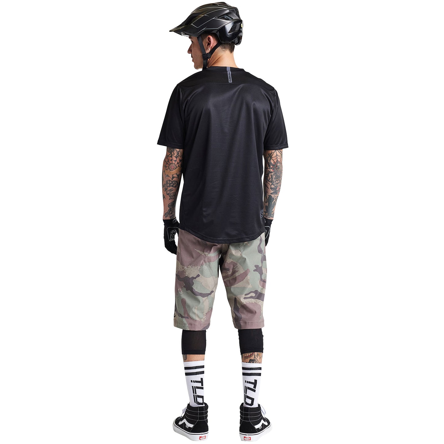 Flowline SS Jersey Solid Black