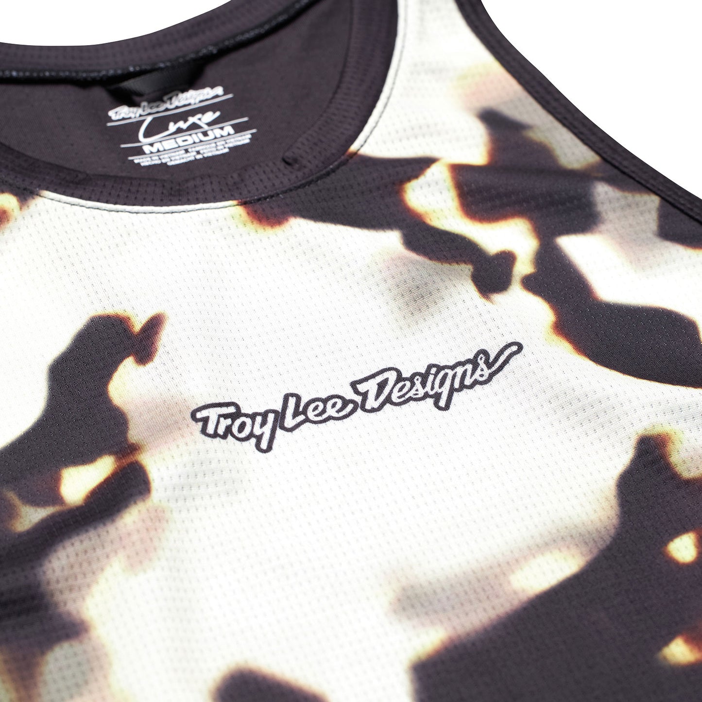 Débardeur Luxe pour femme, écaille de tortue, crème