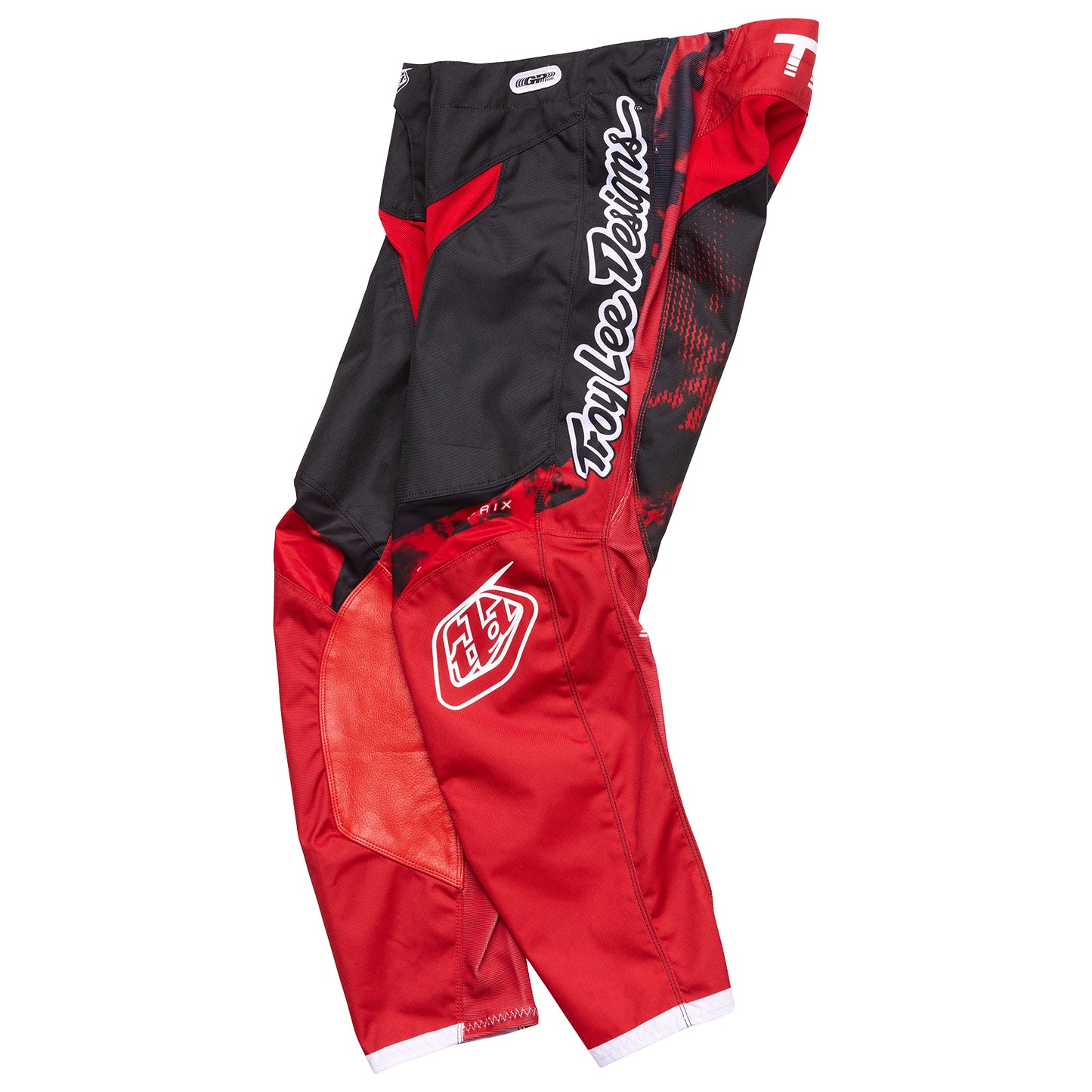 Pantalon de course pour jeunes, rouge/noir Astro.