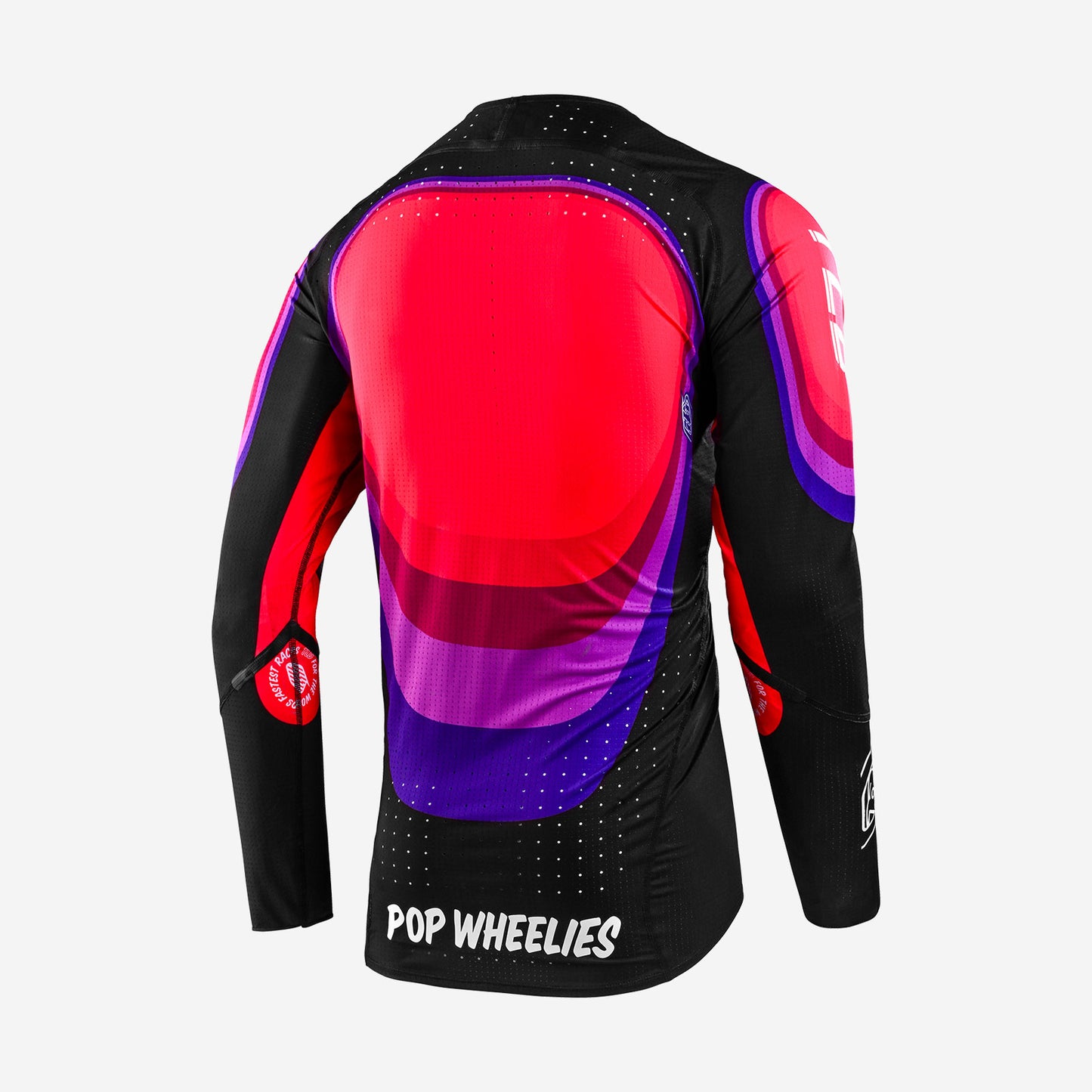 Maillot SE Ultra Reverb Noir / Rouge fluo