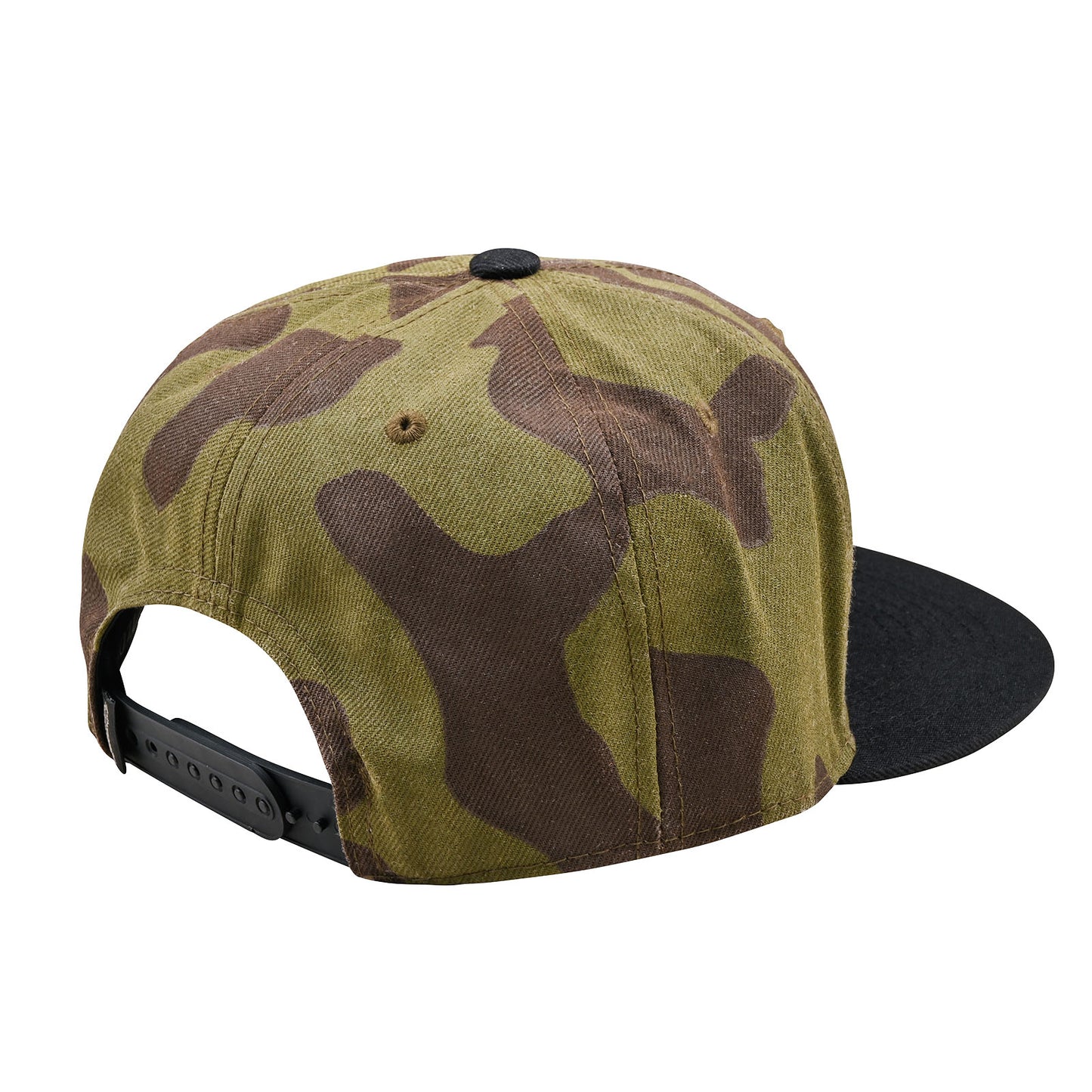 Flat Bill Snapback Signature Olive Camo