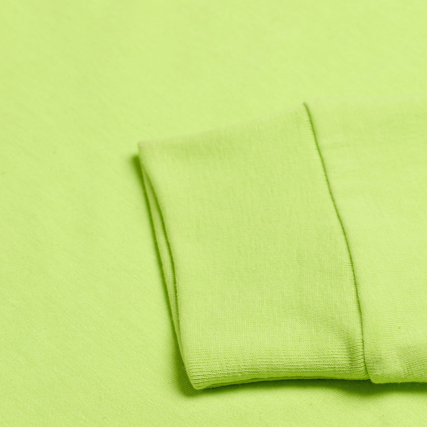 Long Sleeve Tee Peace Out Glo Yellow