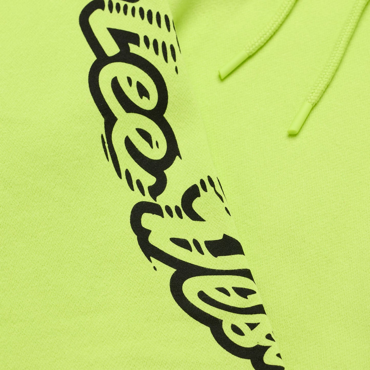 Pullover Hoodie Peace Out Glo Yellow