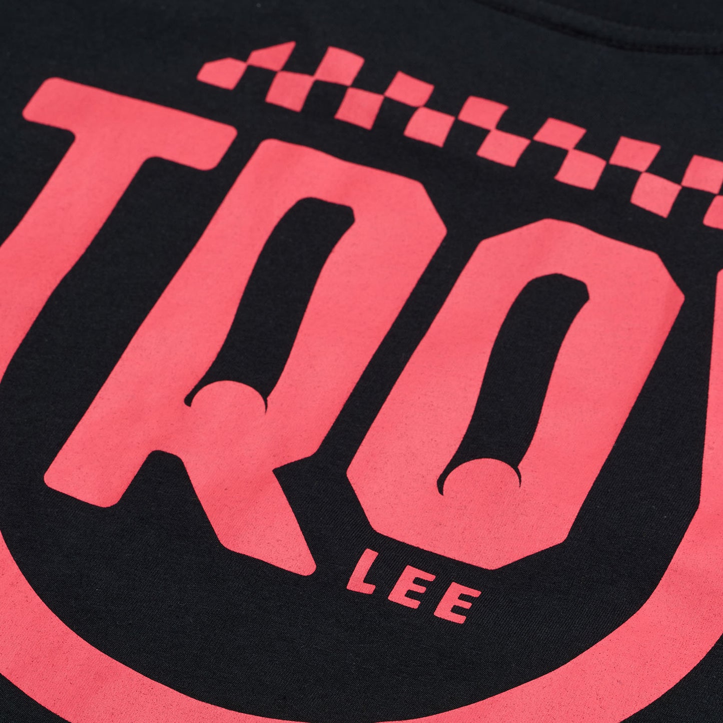 T-shirt à manches courtes Smiley noir