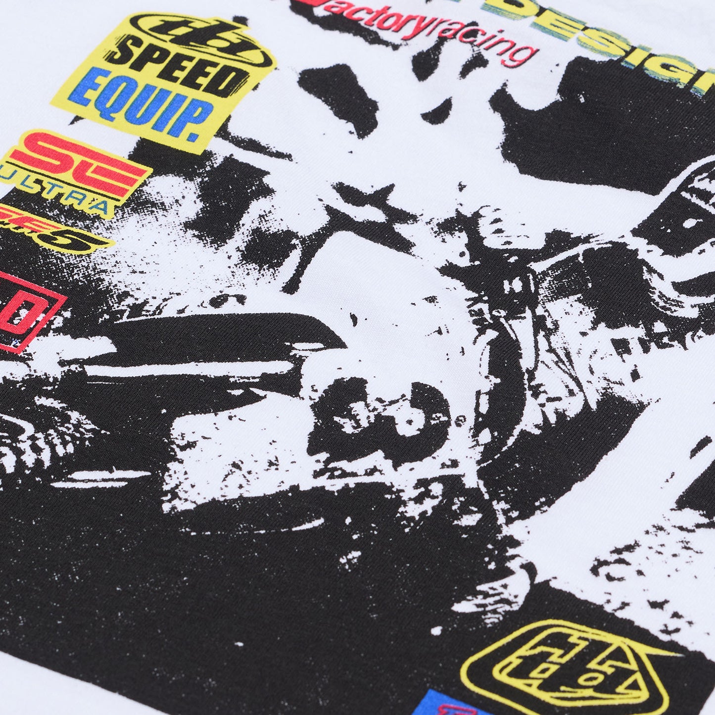 Youth Short Sleeve Tee Overload White