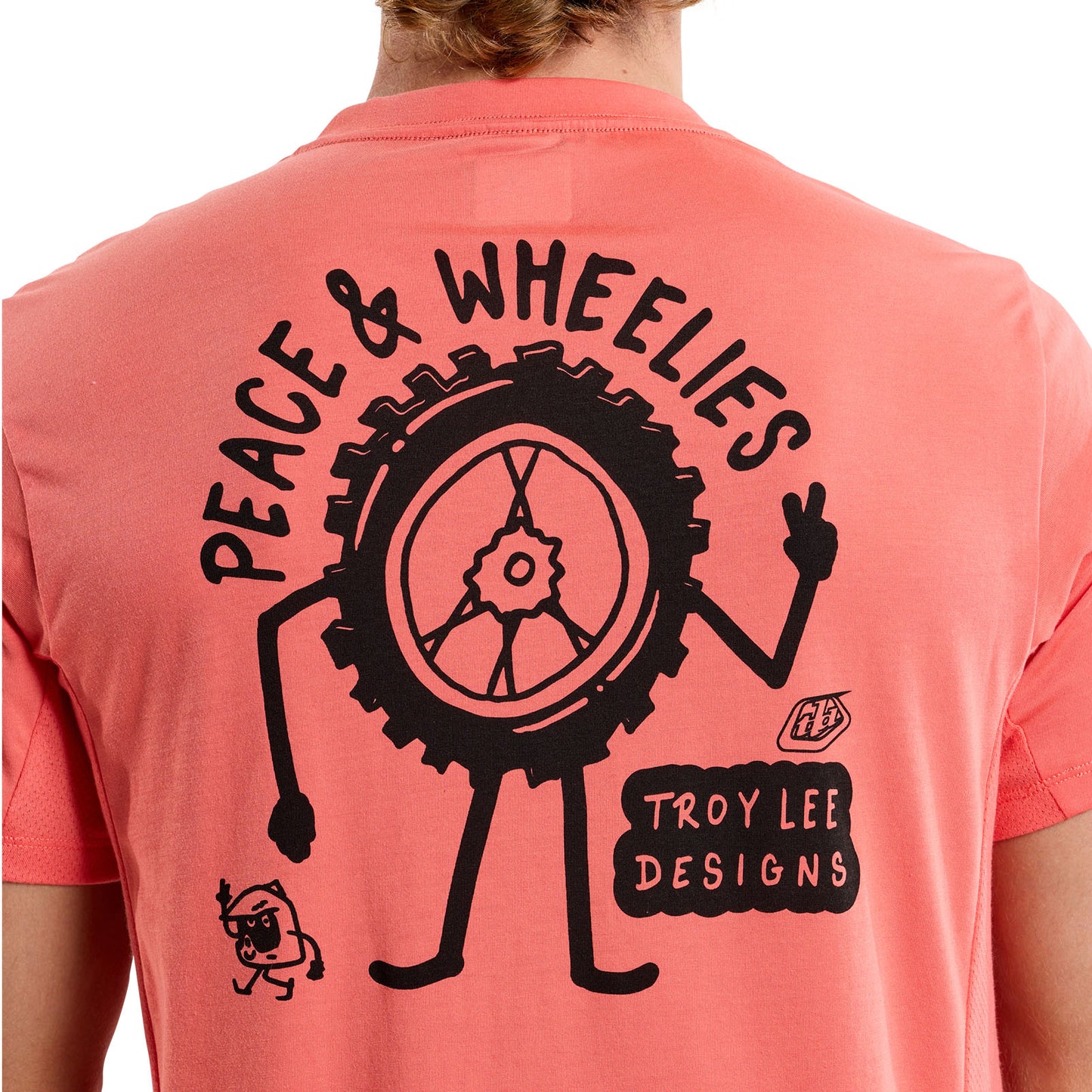 Skyline Short Sleeve Ride Tee P&W Melon