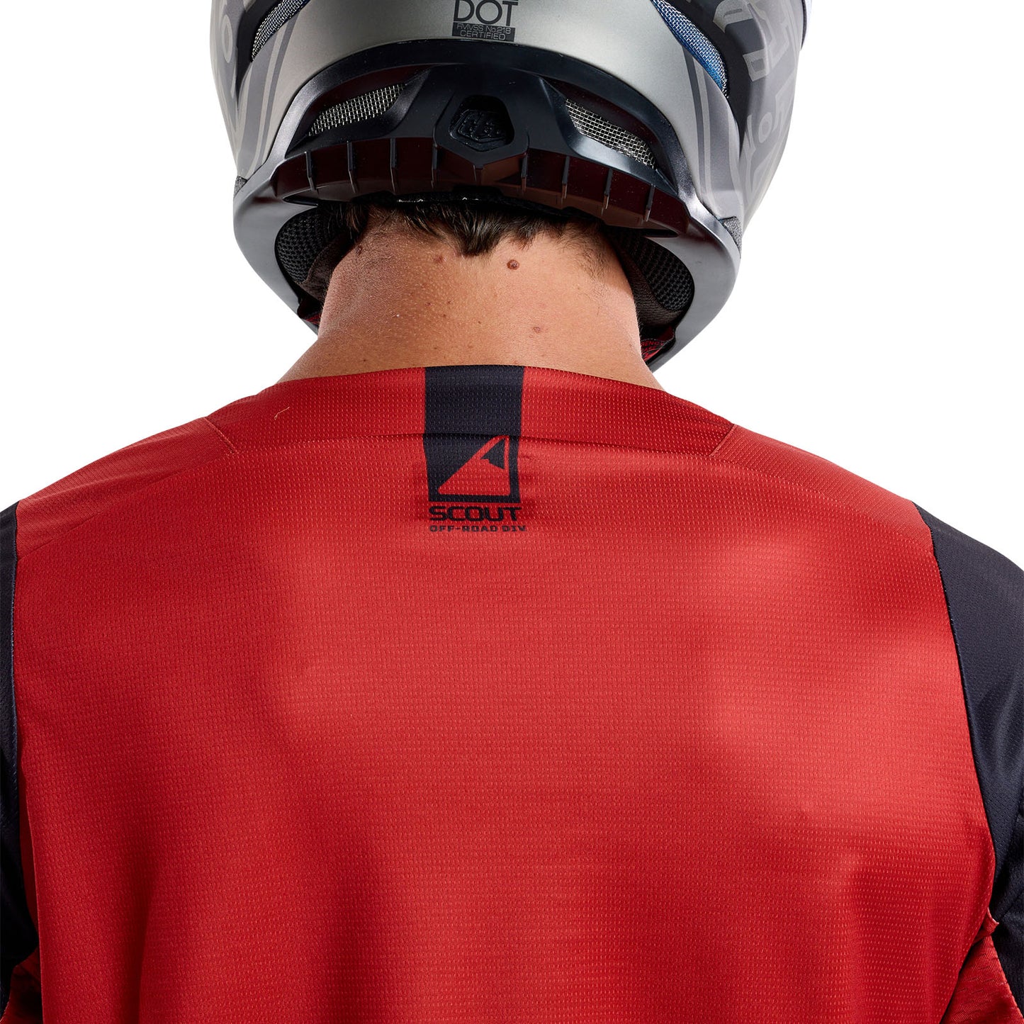 Maillot Scout GP Big Lee Noir / Orange brûlé