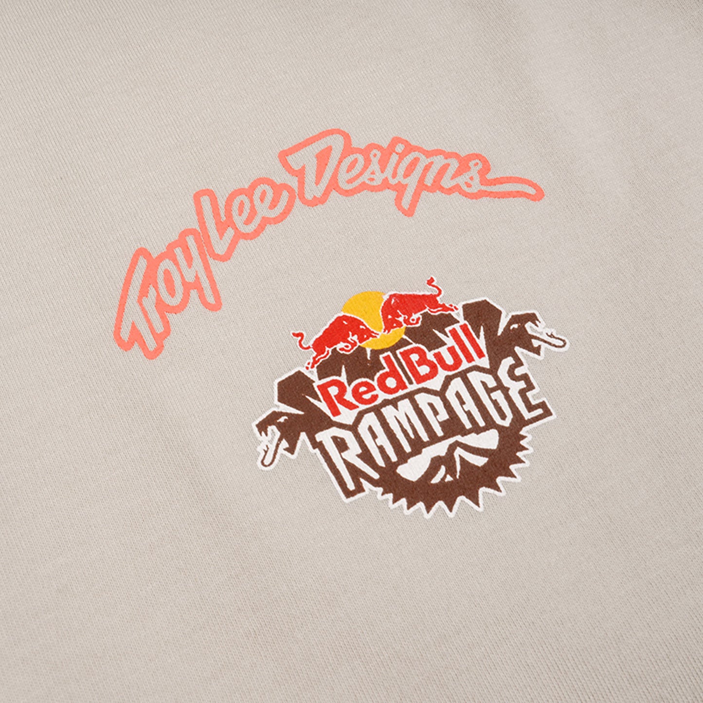T-shirt à manches courtes Troy Lee Designs X Red Bull Rampage Valley of Gods Bone