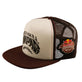 Trucker Hat Troy Lee Designs X Red Bull Rampage Intergalactic Vintage White / Brown