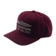 Curved Bill Snapback Troy Lee Designs Factory Racing Burgundy / Gray