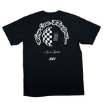 T-shirt à manches courtes noir Worldwide