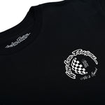 T-shirt à manches courtes noir Worldwide