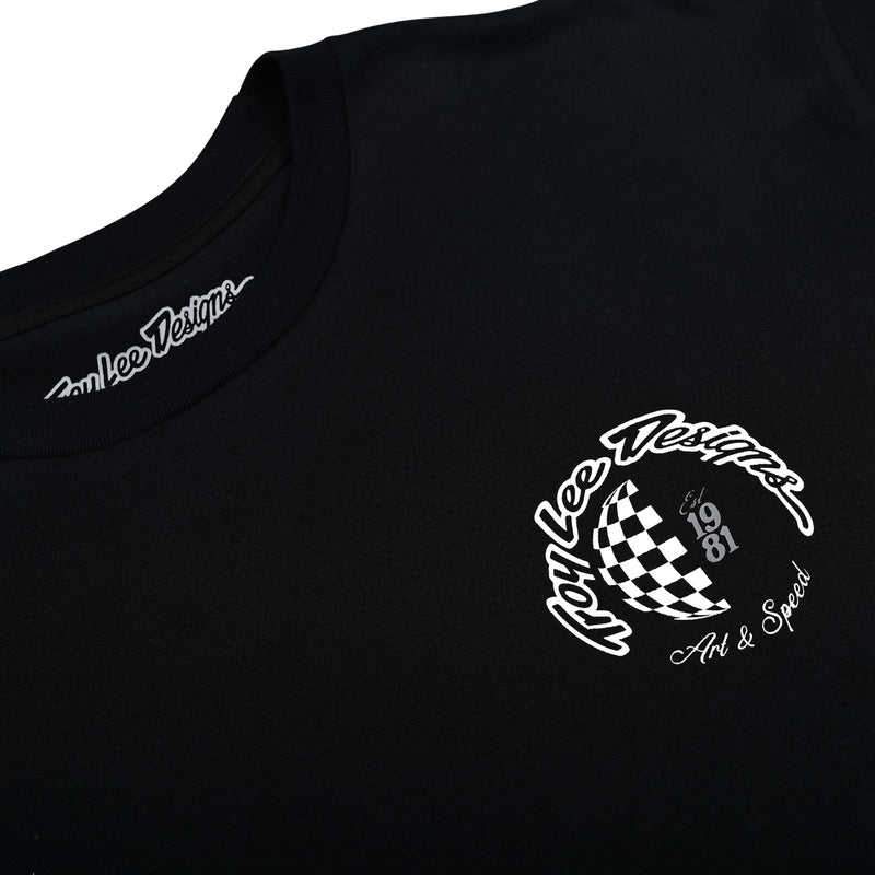 T-shirt à manches courtes noir Worldwide