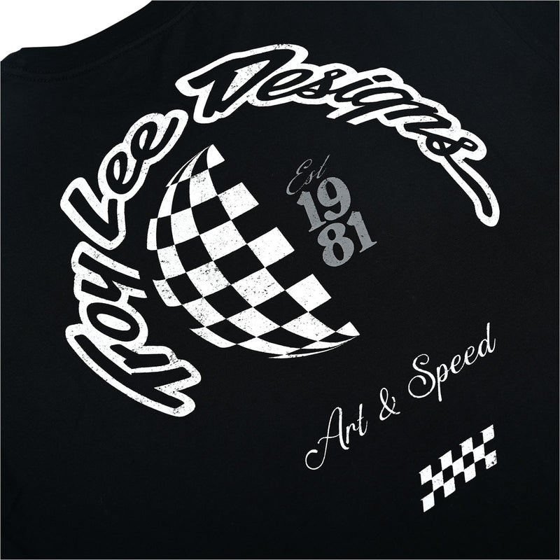 T-shirt à manches courtes noir Worldwide