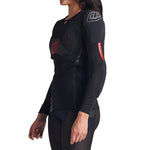 Sous-vêtement technique à manches longues Stage Ghost D3O, noir uni