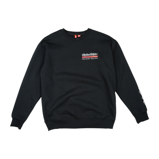 Crewneck Troy Lee Designs Factory Racing Black / Red