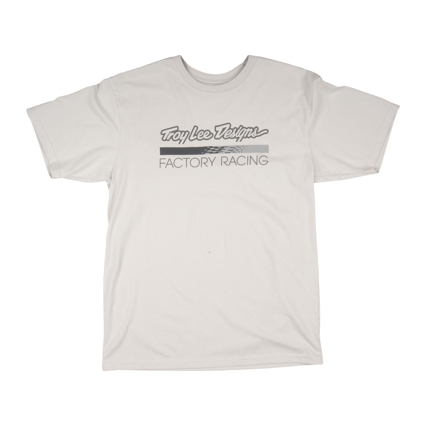 Short Sleeve Tee Troy Lee Designs Factory Racing Ash