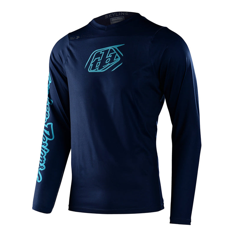 Maillot Skyline LS Chill bleu marine emblématique