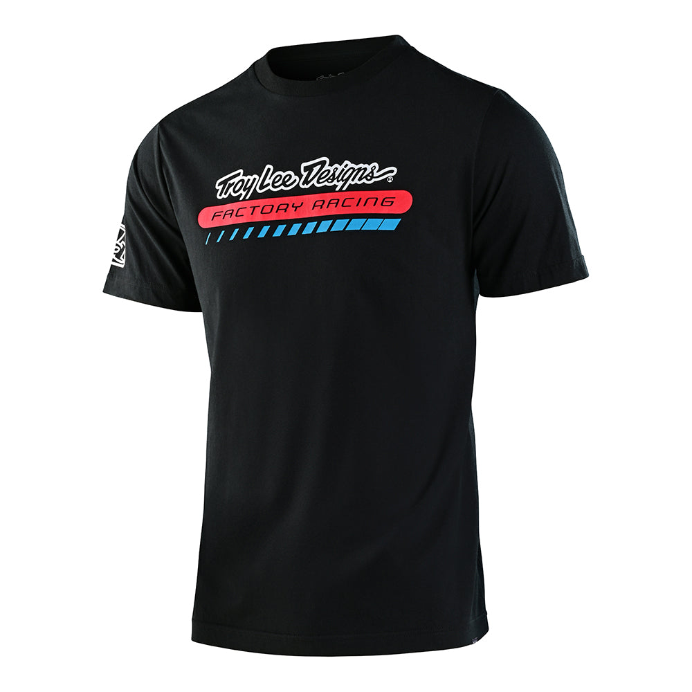 T-shirt à manches courtes TLD Factory Racing Noir