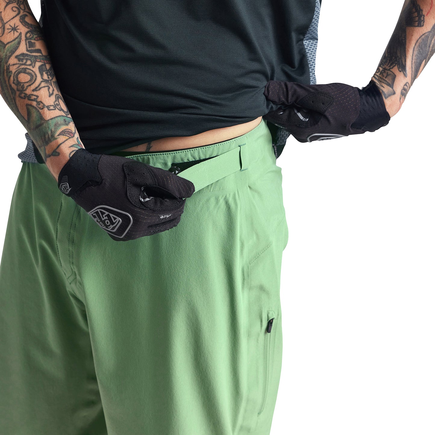 Drift Short Shell Solid Glass Green