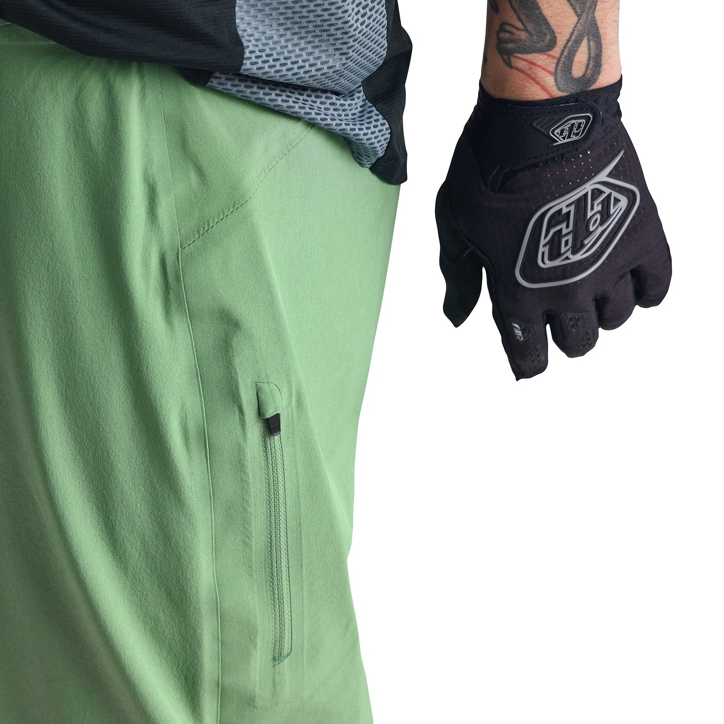 Drift Short Shell Solid Glass Green