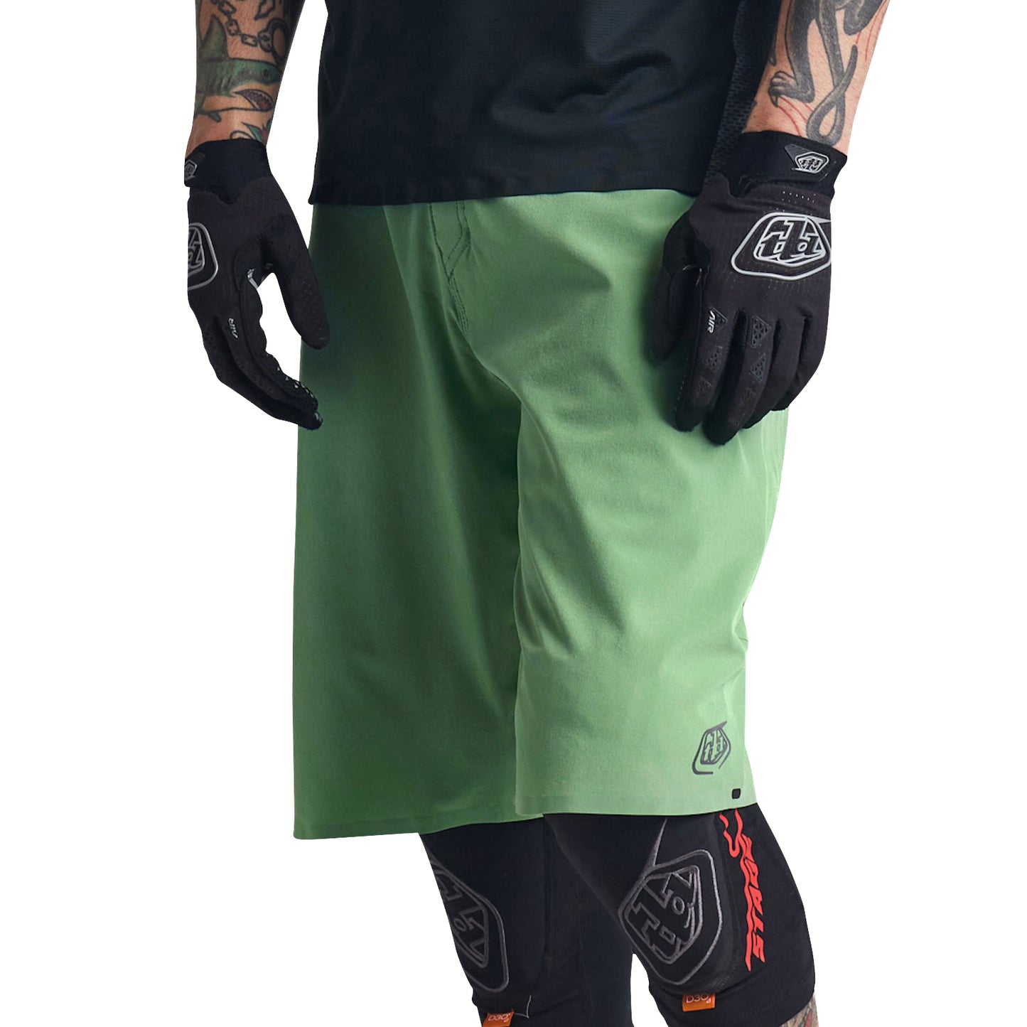 Drift Short Shell Solid Glass Green