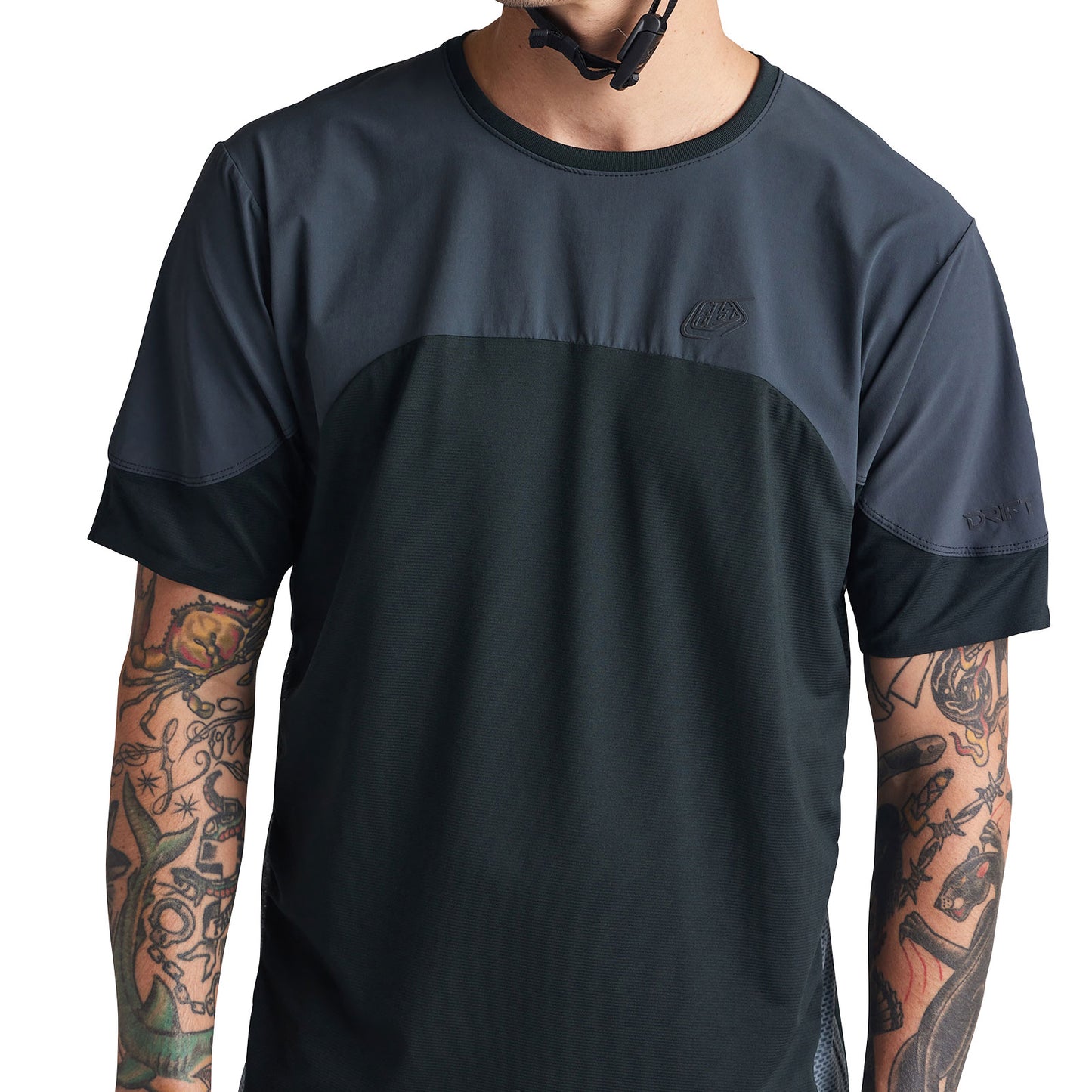 Drift SS Jersey Solid Dark Charcoal