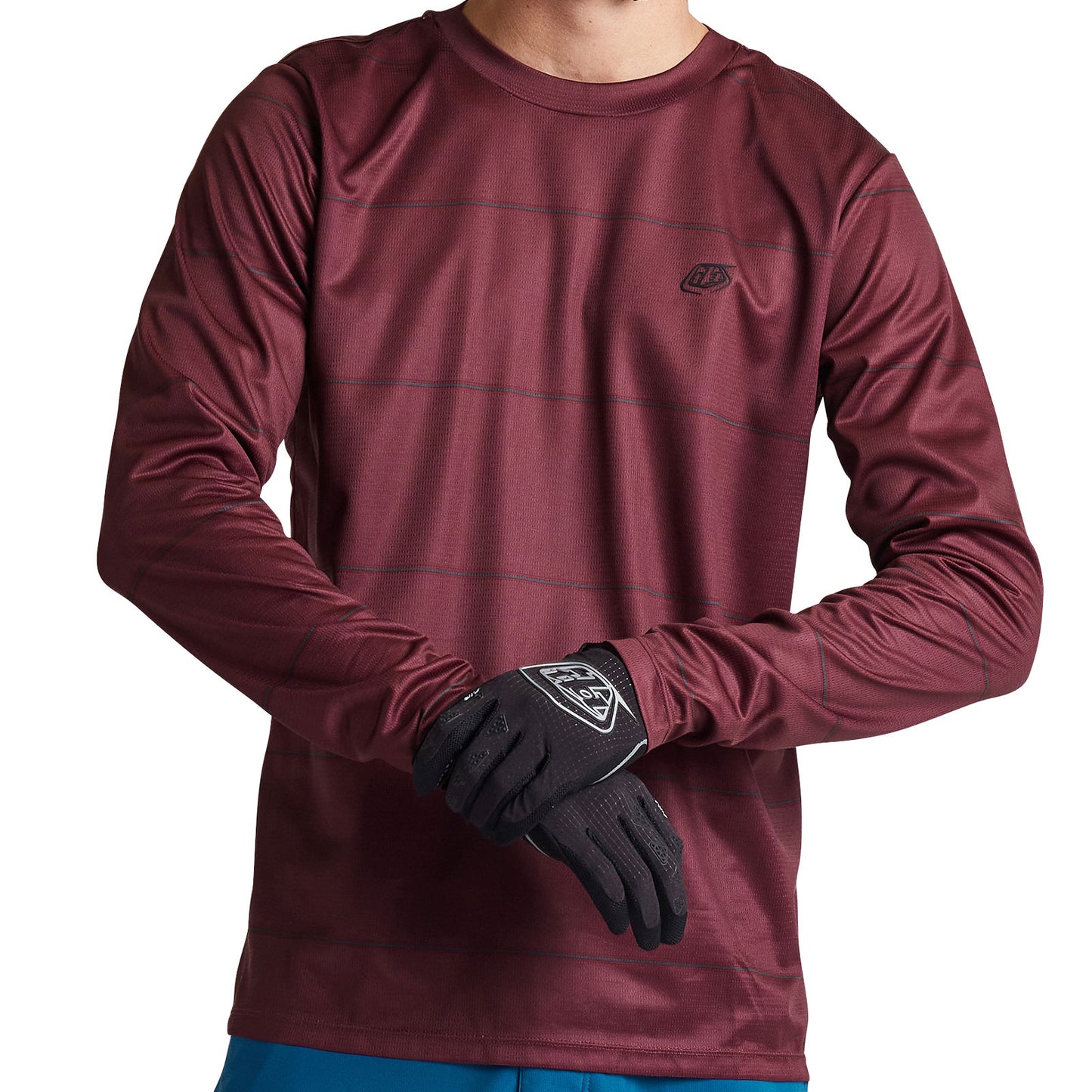 Flowline LS Jersey Revert Wine
