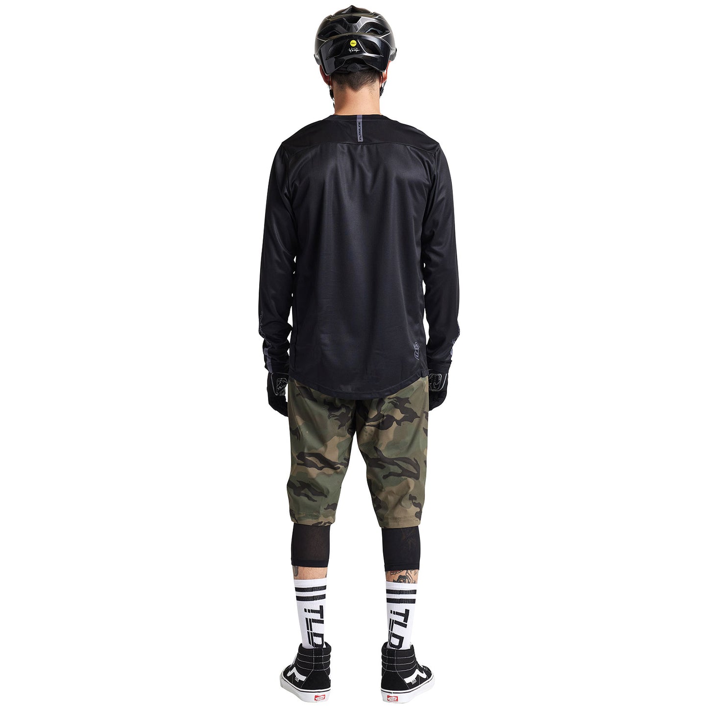 Flowline LS Jersey Solid Black