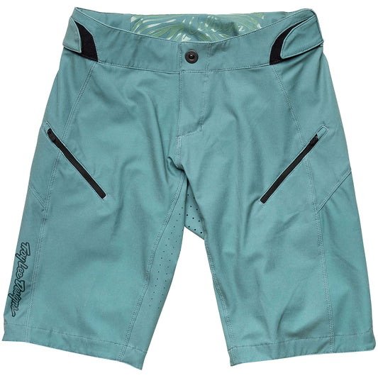 Womens Lilium Short No Liner Solid Steel Green