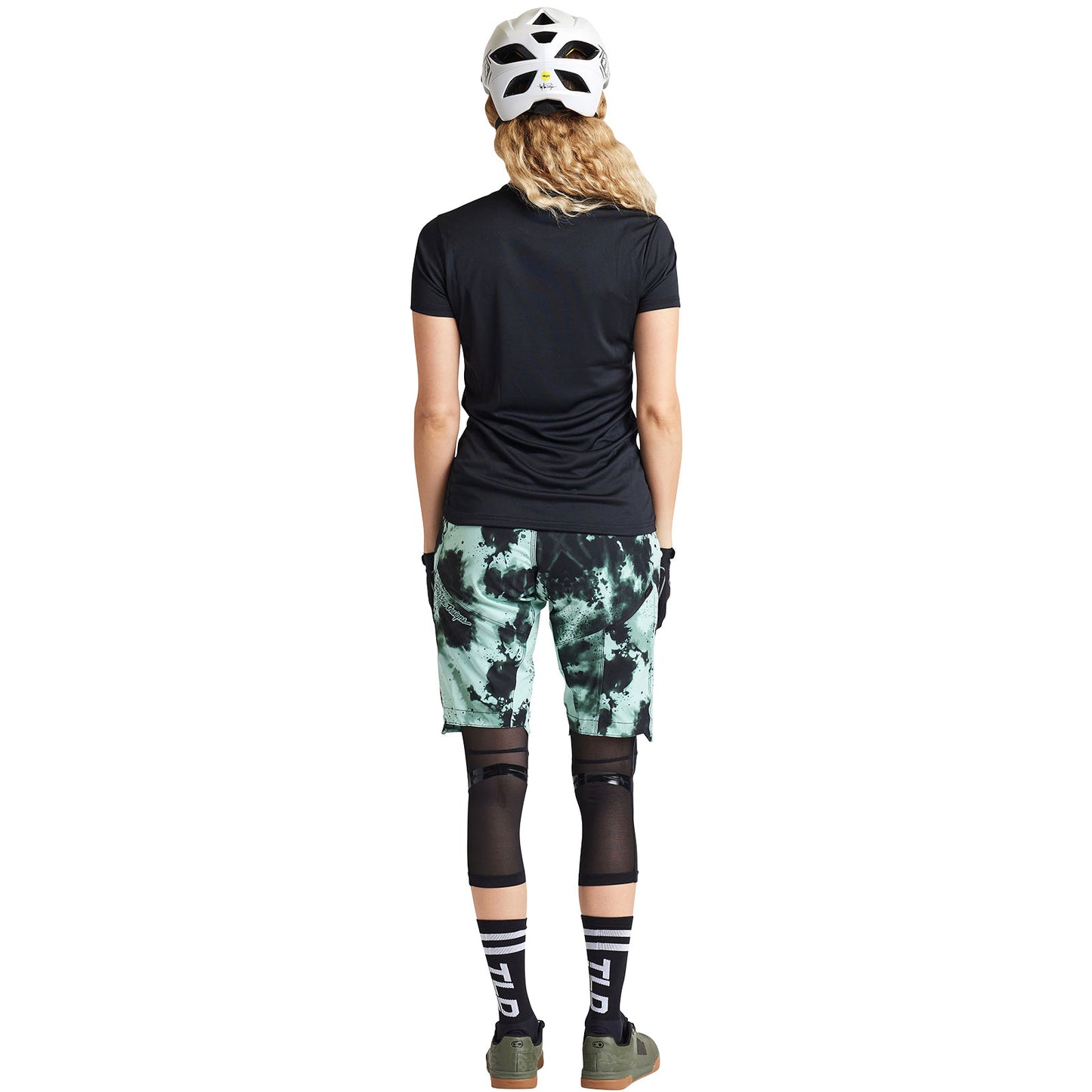 Womens Lilium SS Jersey Solid Black