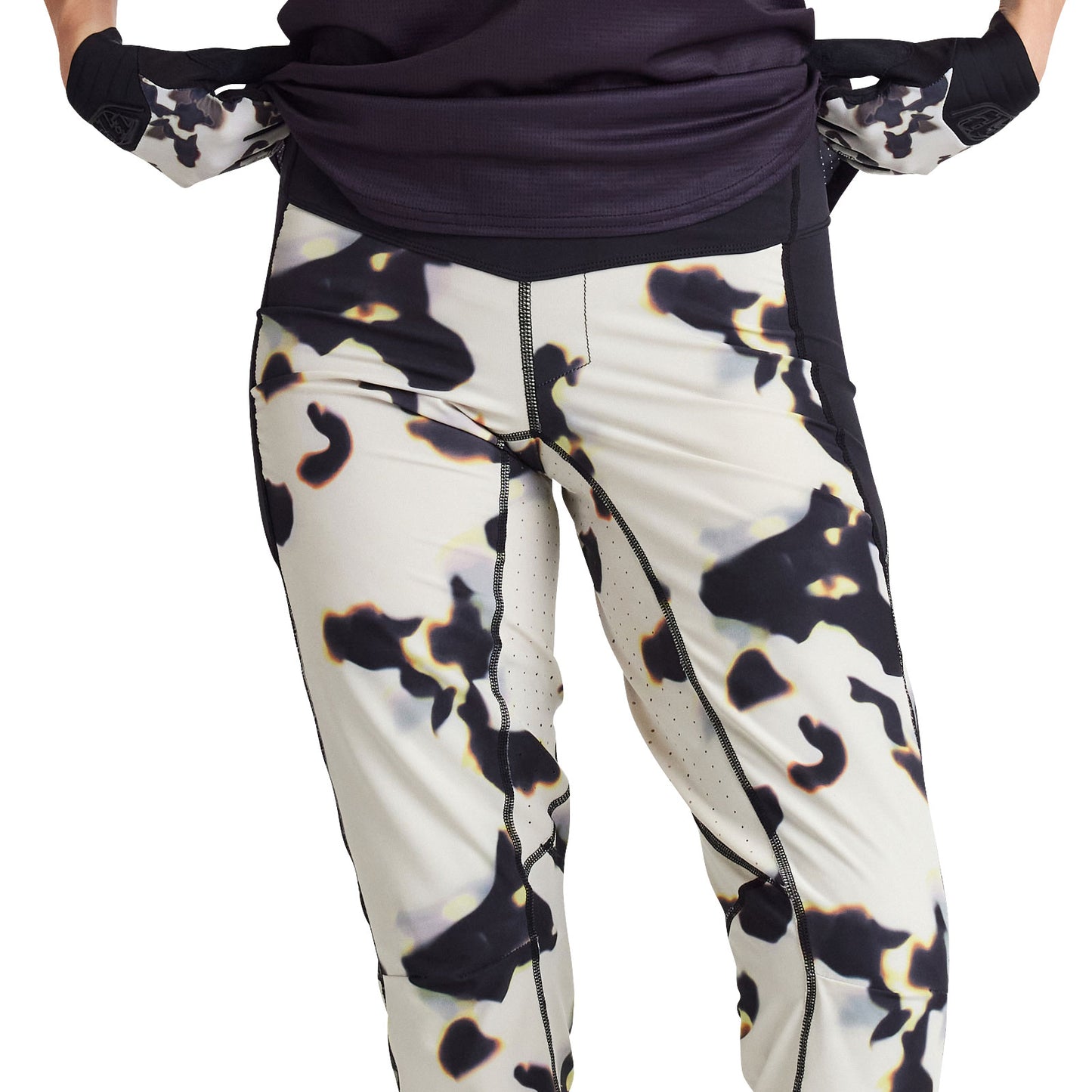 Womens Luxe Pant Tortoise Cream