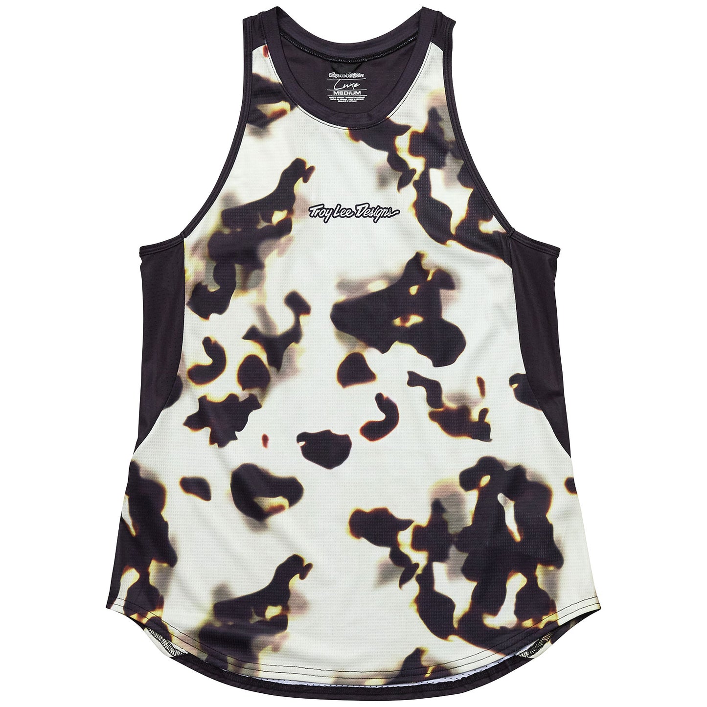 Débardeur Luxe pour femme, écaille de tortue, crème