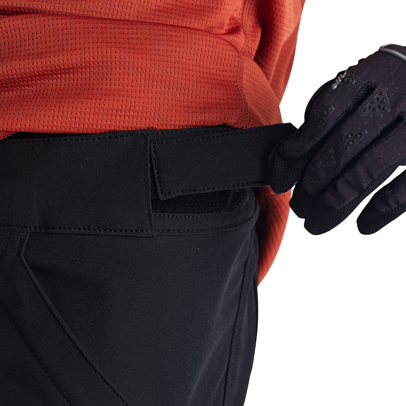 Short Mischief pour femme, sans doublure, noir uni