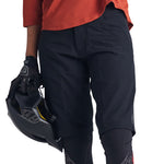 Short Mischief pour femme, sans doublure, noir uni