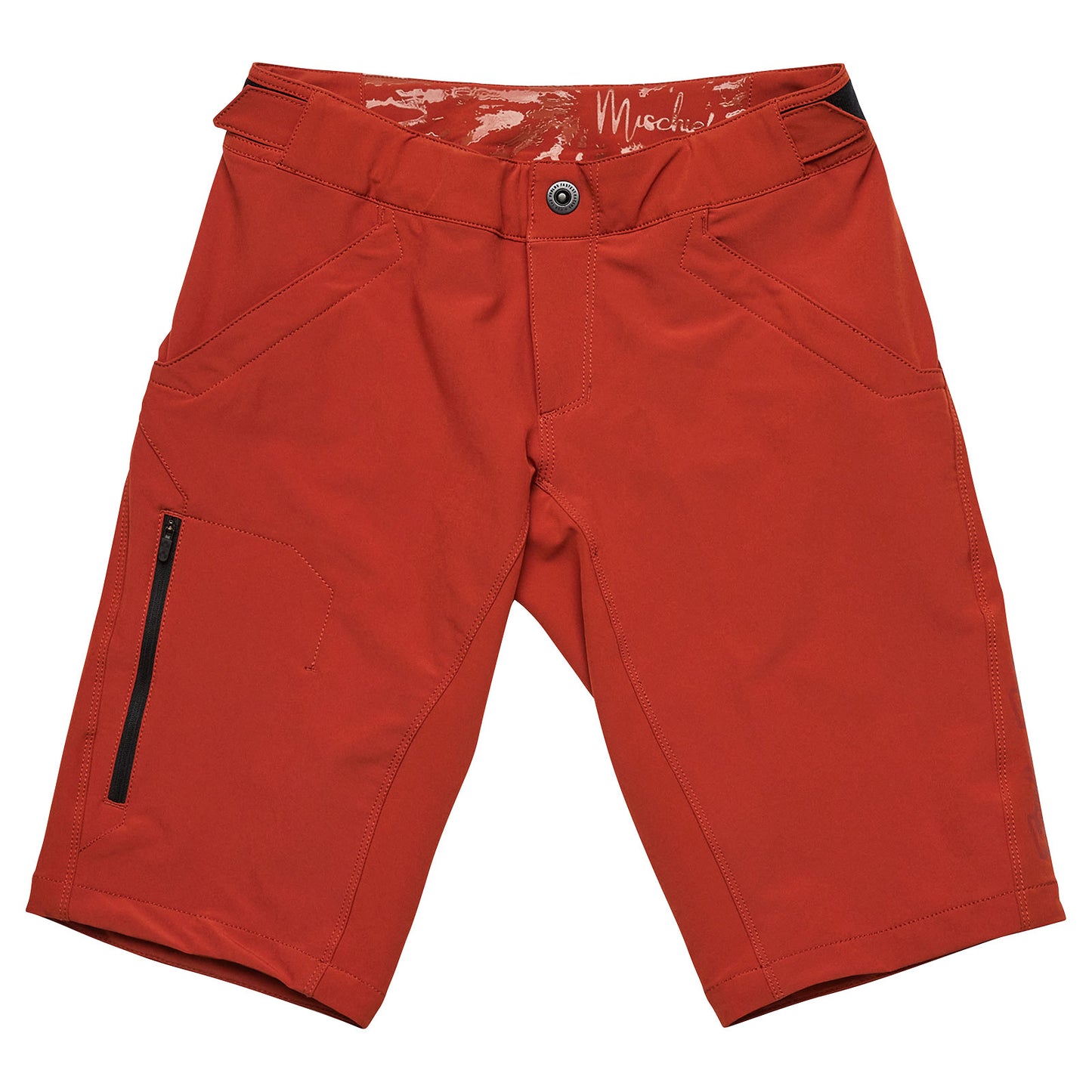 Womens Mischief Short W/Liner Solid Henna