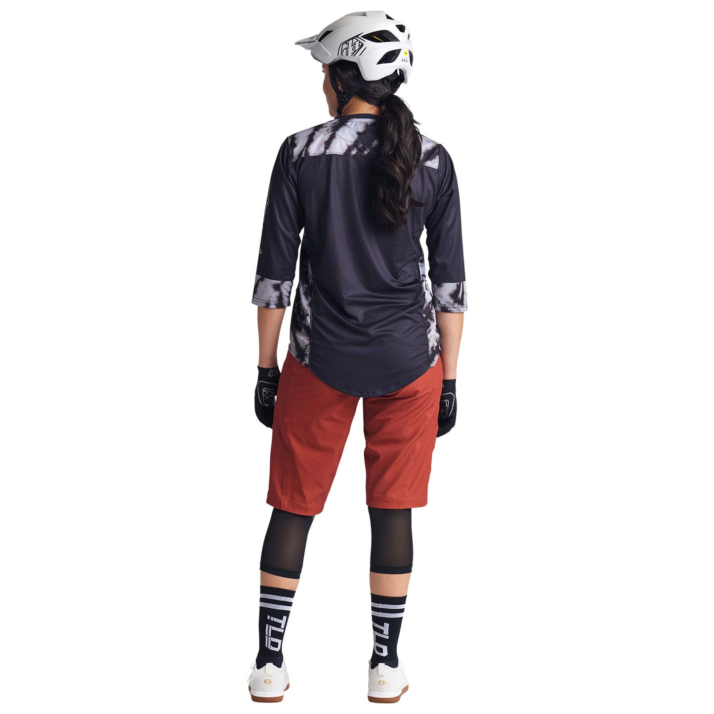 Womens Mischief Short W/Liner Solid Henna