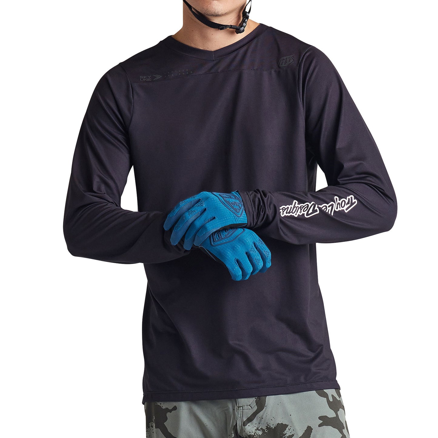 Skyline LS Jersey Mono Black