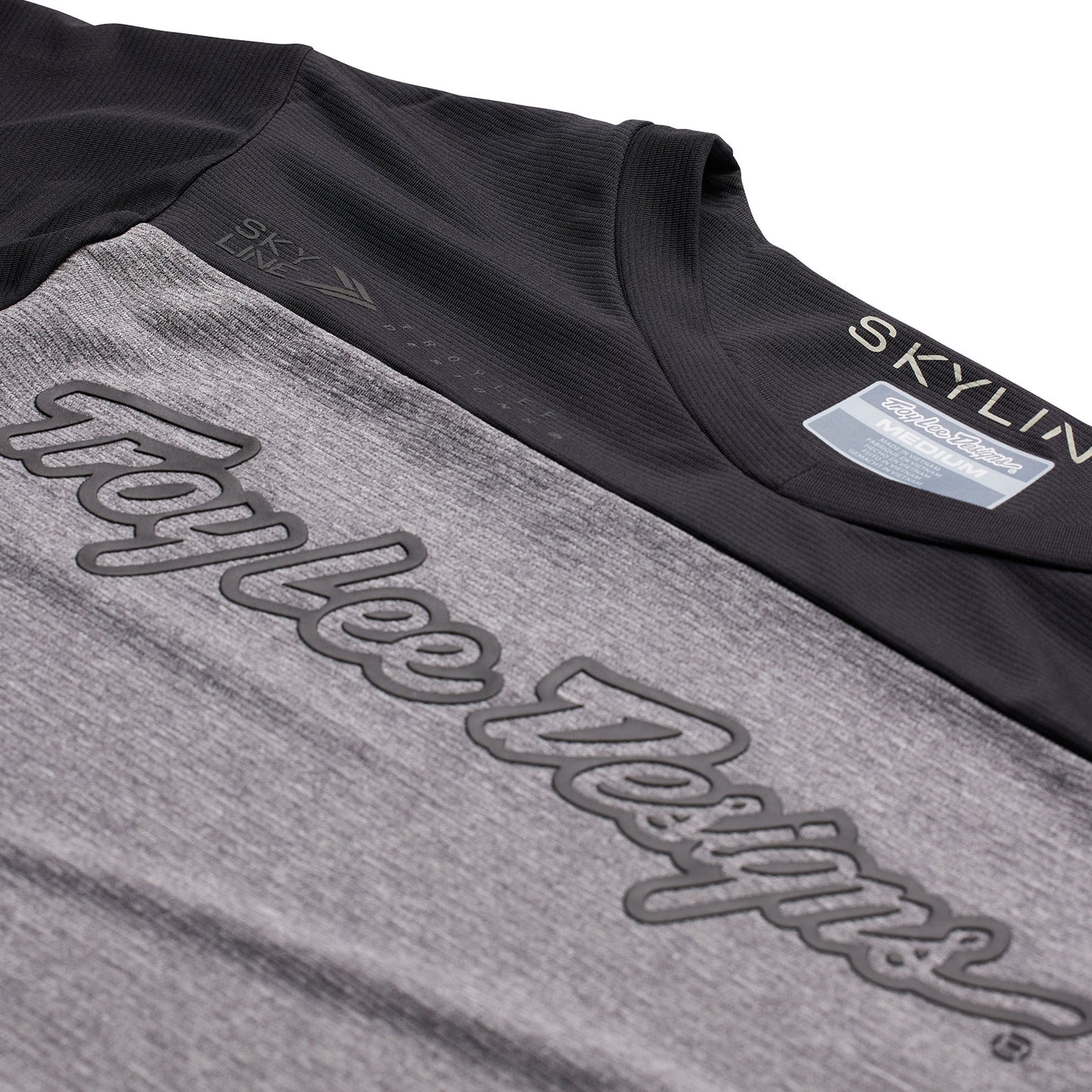Maillot Skyline LS Signature Gris chiné / Noir