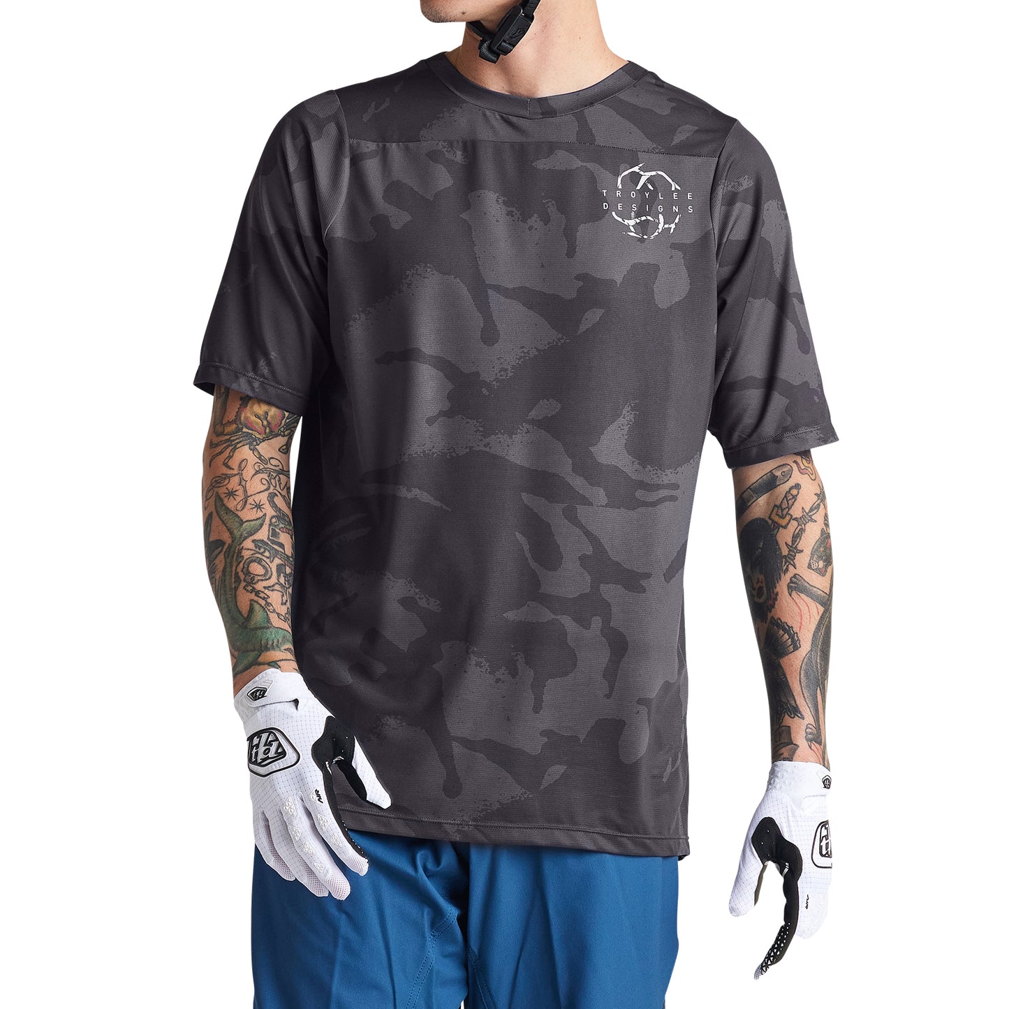 Skyline SS Jersey Shadow Camo Carbon