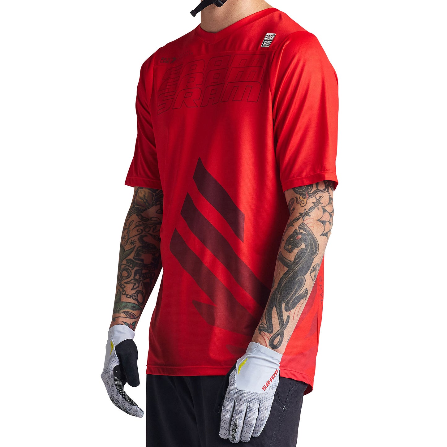 Maillot Skyline SS SRAM Eagle One Rouge Feu