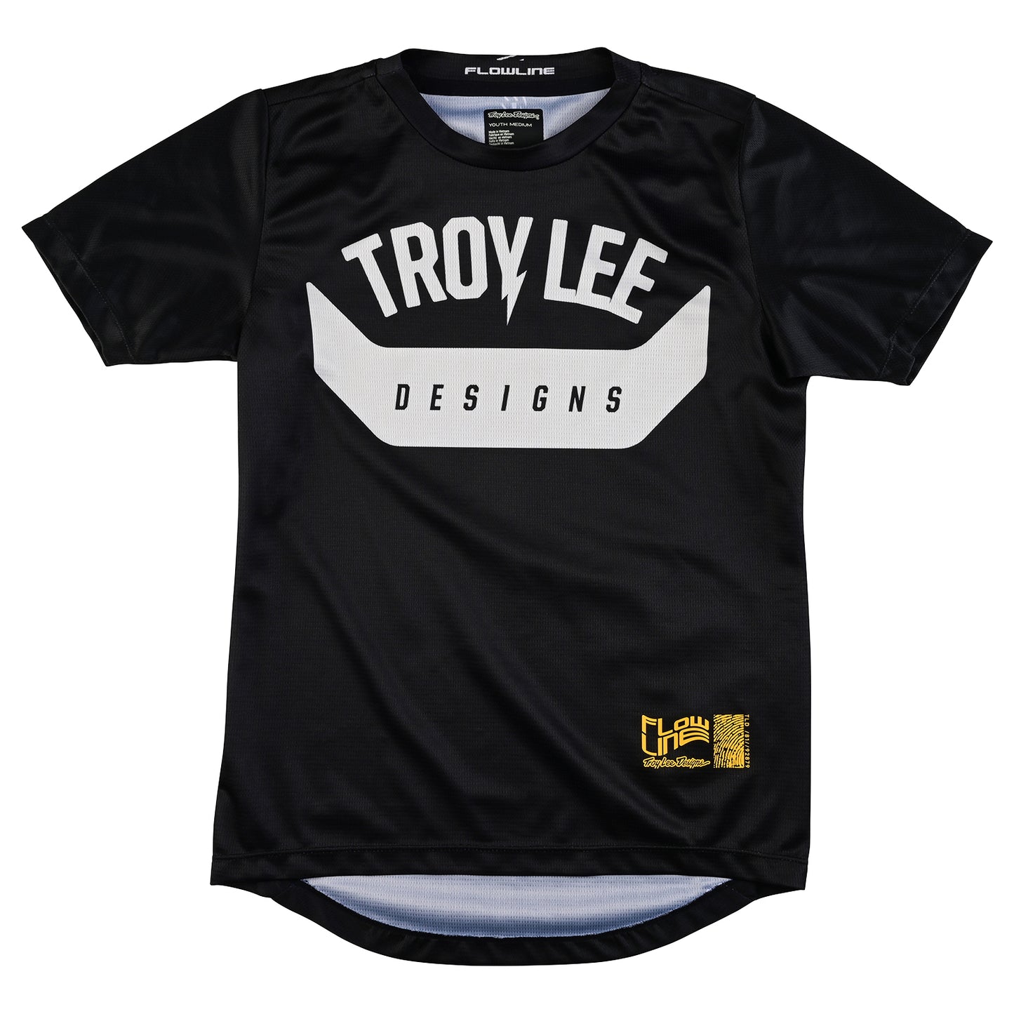 Maillot Youth Flowline SS Aircore Noir
