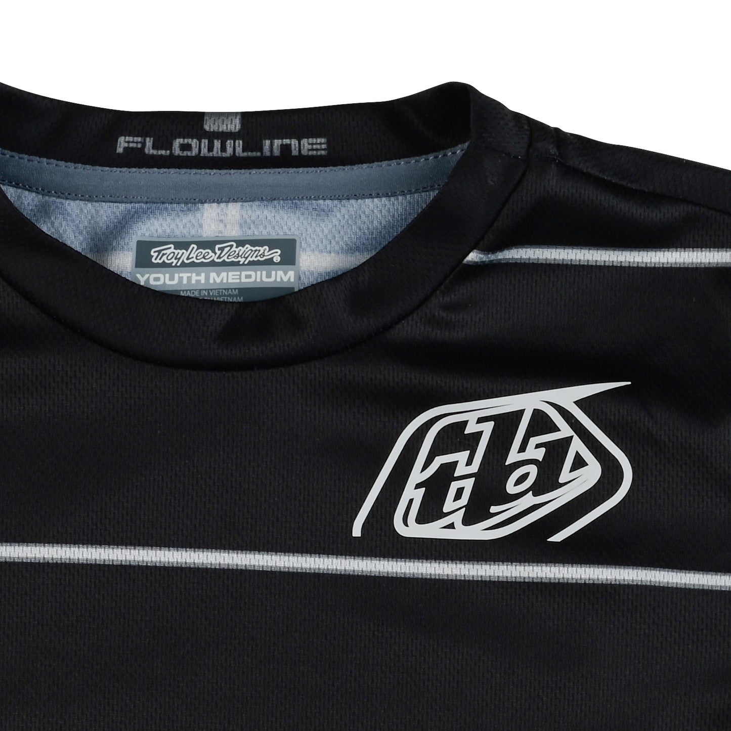 Youth Flowline SS Jersey Revert Black