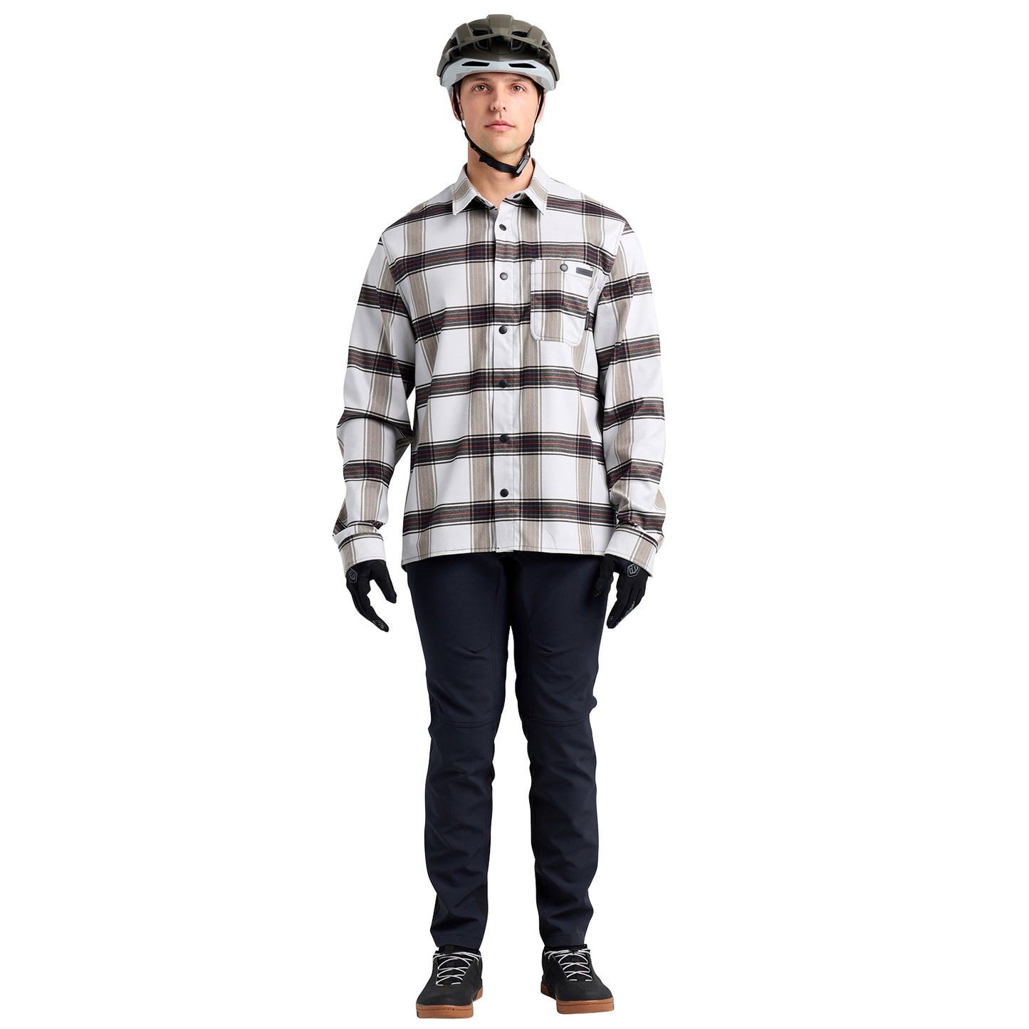 Grind Flannel Yd Plaid Mist