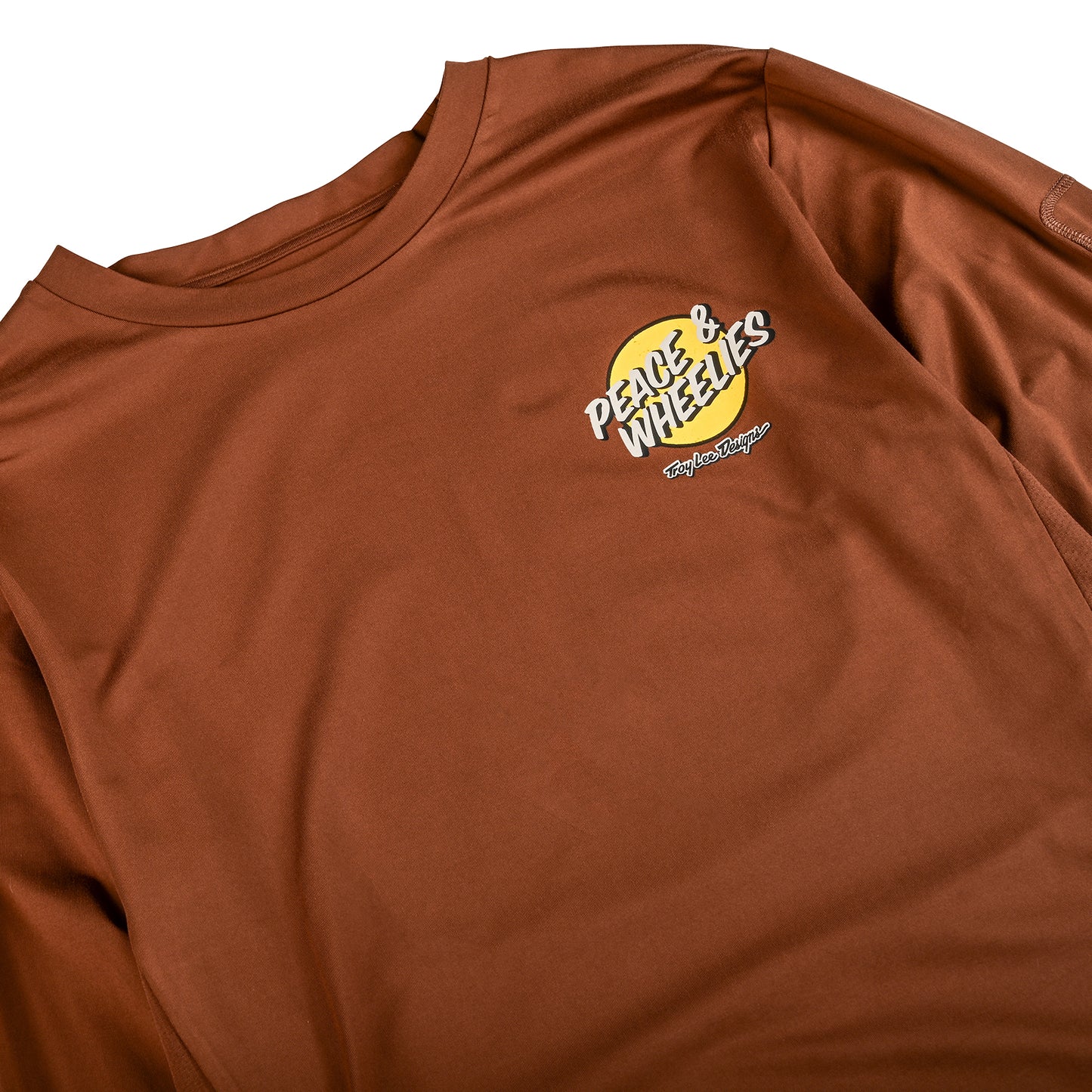 Ruckus Long Sleeve Ride Tee Wheelies Chocolate