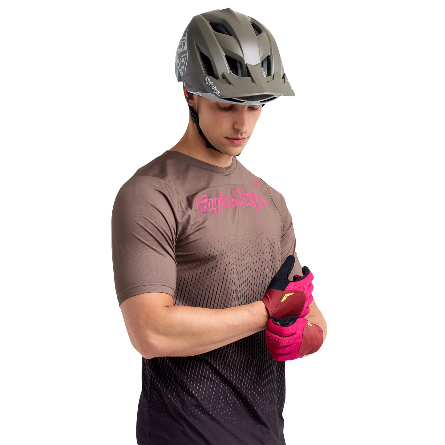 Skyline SS Jersey Buzzed Olive