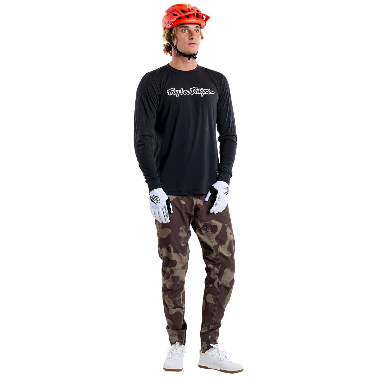 Skyline Long Sleeve Ride Tee Signature Black