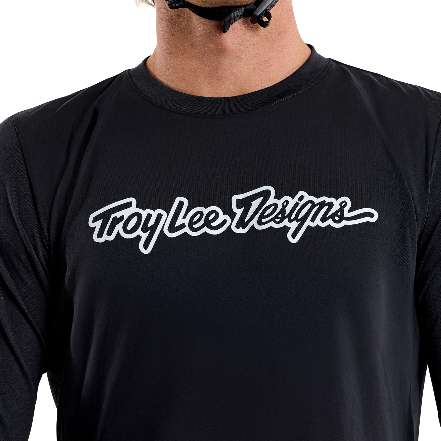 Skyline Long Sleeve Ride Tee Signature Black