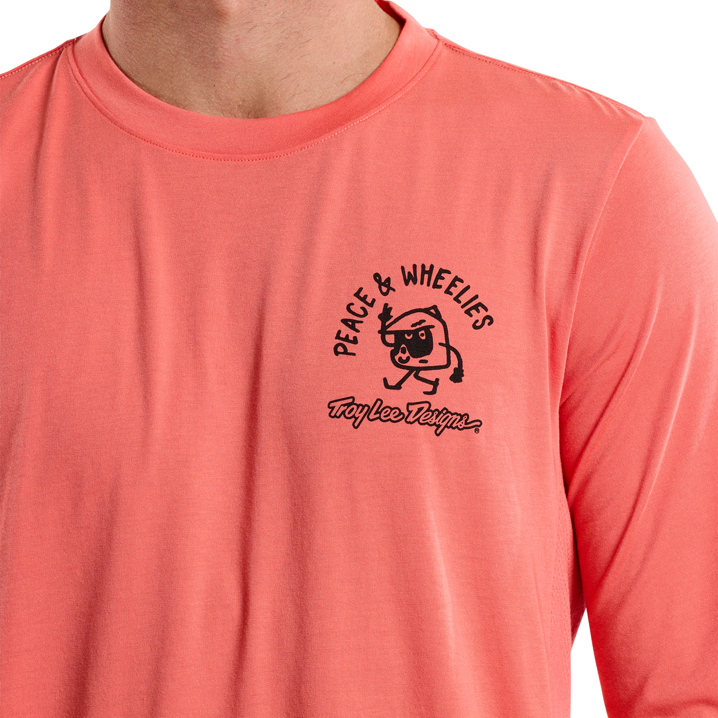 Skyline Long Sleeve Ride Tee P&W Melon